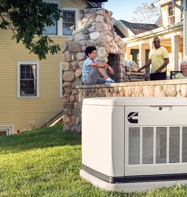 We rate and rank air-cooled standby generators like this Cummins RS20A.