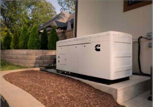 Cummins liquid-cooled whole house generator