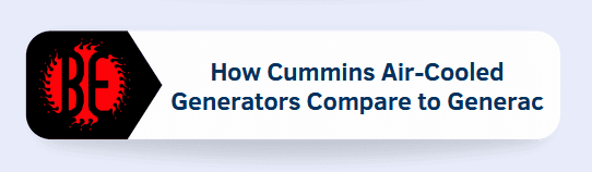 Resources link to our webpage on how Cummins air-cooled generators stack up against Generac